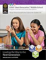 Cover to Middle School Brochure