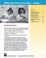 Page 1 of Grade 1 CCSS-ELA document