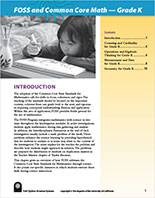 Page 1 of Grade K CCSS-Math document