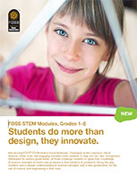 Cover to STEM Modules brochure